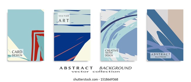 Abstract universal grunge art texture, web header template. Collage page, design for card, invitation, brochure brush strokes style, banner idea, book cover, booklet print, flyer sheet a4