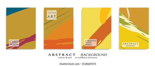 Abstract universal grunge art texture, web header template. Collage page, design for card, invitation, brochure brush strokes style, banner idea, book cover, booklet print, flyer sheet a4