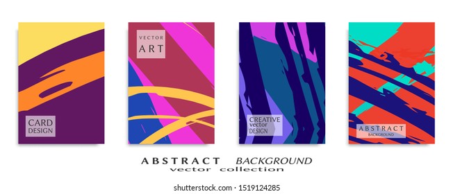 Abstract universal grunge art texture, web header template. Collage page, design for card, invitation, brochure brush strokes style, banner idea, book cover, booklet print, flyer sheet a4
