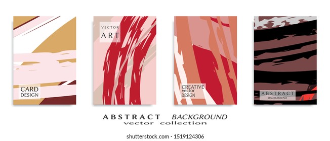 Abstract universal grunge art texture, web header template. Collage page, design for card, invitation, brochure brush strokes style, banner idea, book cover, booklet print, flyer sheet a4