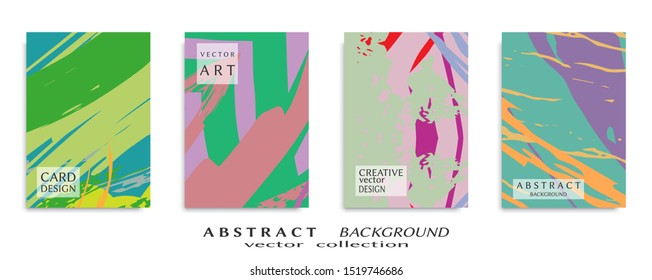 Abstract universal grunge art texture, web header template. Collage page, design for card, invitation, brochure brush strokes style, banner idea, book cover, booklet print, flyer sheet a4