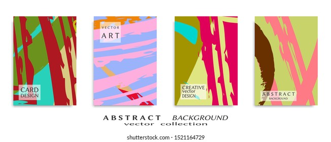 Abstract universal grunge art texture, web header template. Collage page, design for card, invitation, brochure brush strokes style, banner idea, book cover, booklet print, flyer sheet a4