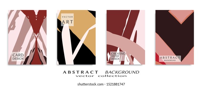 Abstract universal grunge art texture, web header template. Collage page, design for card, invitation, brochure brush strokes style, banner idea, book cover, booklet print, flyer sheet a4