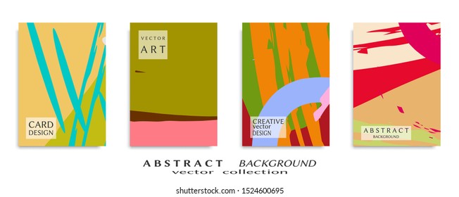 Abstract universal grunge art texture, web header template. Collage page, design for card, invitation, brochure brush strokes style, banner idea, book cover, booklet print, flyer sheet a4
