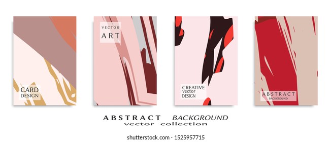 Abstract universal grunge art texture, web header template. Collage page, design for card, invitation, brochure brush strokes style, banner idea, book cover, booklet print, flyer sheet a4