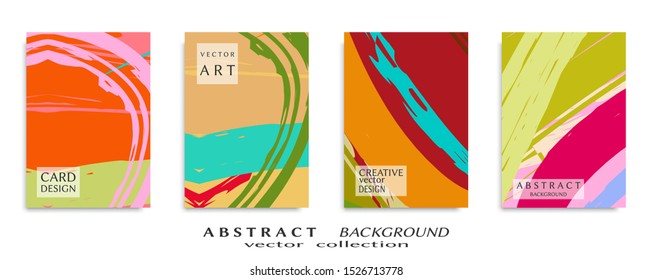 Abstract universal grunge art texture, web header template. Collage page, design for card, invitation, brochure brush strokes style, banner idea, book cover, booklet print, flyer sheet a4