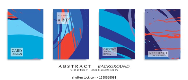 Abstract universal grunge art texture, web header template. Collage page, design for card, invitation, brochure brush strokes style, banner idea, book cover, booklet print, flyer sheet a4