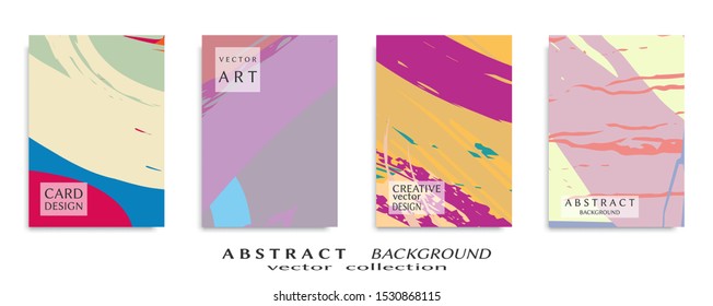 Abstract universal grunge art texture, web header template. Collage page, design for card, invitation, brochure brush strokes style, banner idea, book cover, booklet print, flyer sheet a4