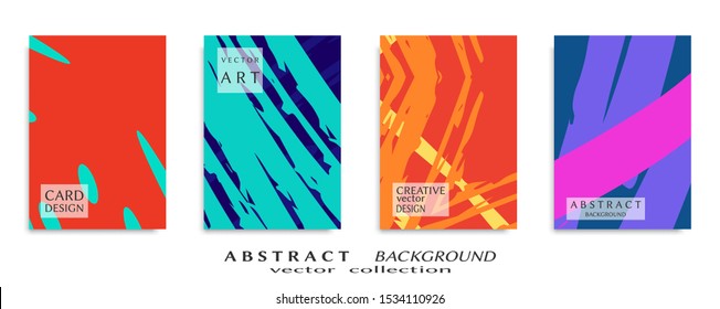 Abstract universal grunge art texture, web header template. Collage page, design for card, invitation, brochure brush strokes style, banner idea, book cover, booklet print, flyer sheet a4