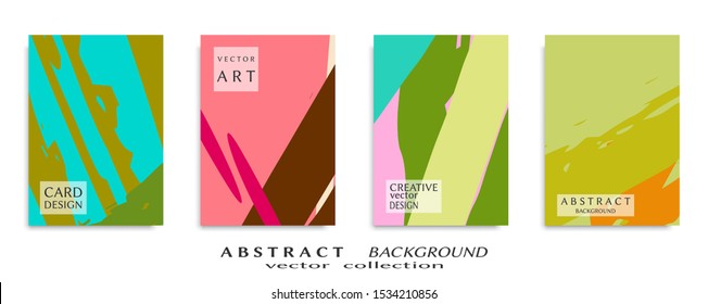 Abstract universal grunge art texture, web header template. Collage page, design for card, invitation, brochure brush strokes style, banner idea, book cover, booklet print, flyer sheet a4