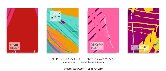 Abstract universal grunge art texture, web header template. Collage page, design for card, invitation, brochure brush strokes style, banner idea, book cover, booklet print, flyer sheet a4