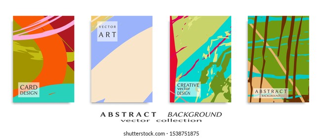 Abstract universal grunge art texture, web header template. Collage page, design for card, invitation, brochure brush strokes style, banner idea, book cover, booklet print, flyer sheet a4