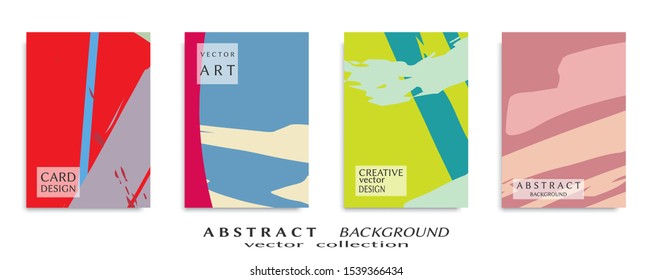 Abstract universal grunge art texture, web header template. Collage page, design for card, invitation, brochure brush strokes style, banner idea, book cover, booklet print, flyer sheet a4