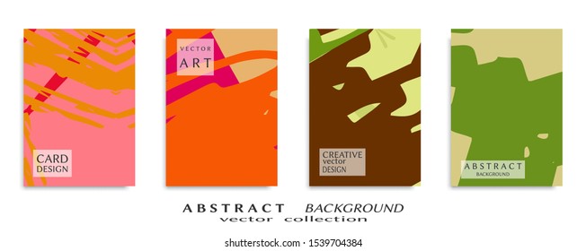 Abstract universal grunge art texture, web header template. Collage page, design for card, invitation, brochure brush strokes style, banner idea, book cover, booklet print, flyer sheet a4