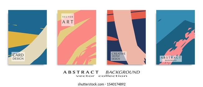 Abstract universal grunge art texture, web header template. Collage page, design for card, invitation, brochure brush strokes style, banner idea, book cover, booklet print, flyer sheet a4