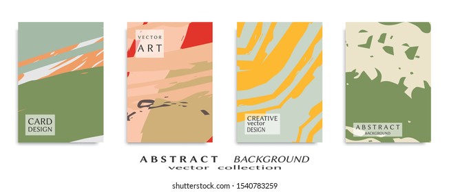 Abstract universal grunge art texture, web header template. Collage page, design for card, invitation, brochure brush strokes style, banner idea, book cover, booklet print, flyer sheet a4
