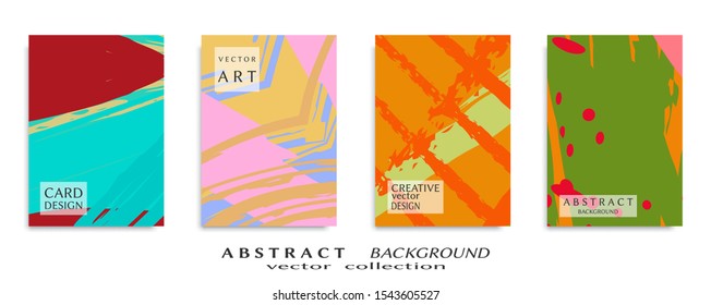 Abstract universal grunge art texture, web header template. Collage page, design for card, invitation, brochure brush strokes style, banner idea, book cover, booklet print, flyer sheet a4