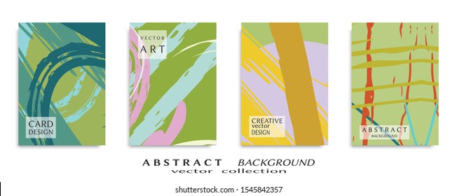 Abstract universal grunge art texture, web header template. Collage page, design for card, invitation, brochure brush strokes style, banner idea, book cover, booklet print, flyer sheet a4