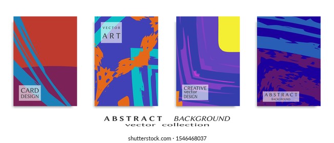 Abstract universal grunge art texture, web header template. Collage page, design for card, invitation, brochure brush strokes style, banner idea, book cover, booklet print, flyer sheet a4