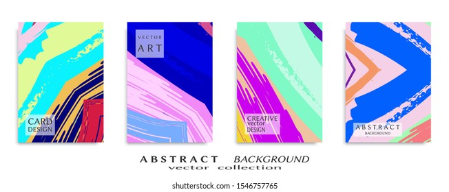 Abstract universal grunge art texture, web header template. Collage page, design for card, invitation, brochure brush strokes style, banner idea, book cover, booklet print, flyer sheet a4