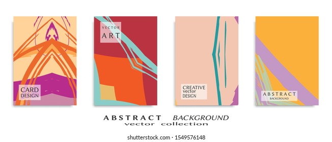 Abstract universal grunge art texture, web header template. Collage page, design for card, invitation, brochure brush strokes style, banner idea, book cover, booklet print, flyer sheet a4