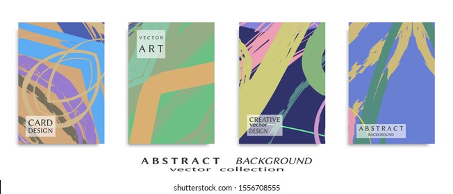Abstract universal grunge art texture, web header template. Collage page, design for card, invitation, brochure brush strokes style, banner idea, book cover, booklet print, flyer sheet a4