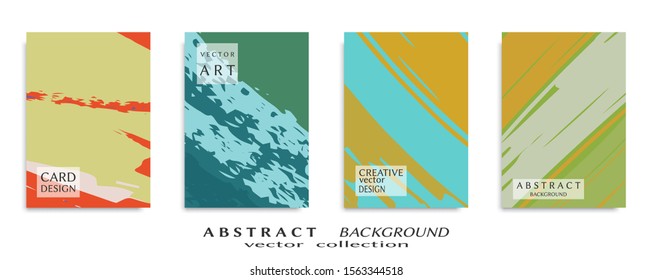 Abstract universal grunge art texture, web header template. Collage page, design for card, invitation, brochure brush strokes style, banner idea, book cover, booklet print, flyer sheet a4