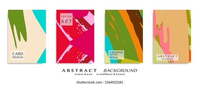 Abstract universal grunge art texture, web header template. Collage page, design for card, invitation, brochure brush strokes style, banner idea, book cover, booklet print, flyer sheet a4
