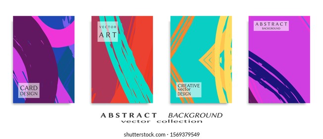 Abstract universal grunge art texture, web header template. Collage page, design for card, invitation, brochure brush strokes style, banner idea, book cover, booklet print, flyer sheet a4