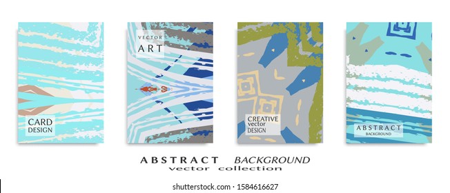 Abstract universal grunge art texture, web header template. Collage page, design for card, invitation, brochure brush strokes style, banner idea, book cover, booklet print, flyer sheet a4