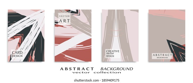 Abstract universal grunge art texture, web header template. Collage page, design for card, invitation, brochure brush strokes style, banner idea, book cover, booklet print, flyer sheet a4
