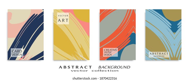 Abstract universal grunge art texture, web header template. Collage page, design for card, invitation, brochure brush strokes style, banner idea, book cover, booklet print, flyer sheet a4