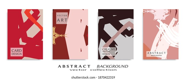Abstract universal grunge art texture, web header template. Collage page, design for card, invitation, brochure brush strokes style, banner idea, book cover, booklet print, flyer sheet a4
