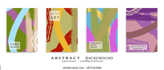 Abstrakte universelle Grunge-Kunsttextur, Web-Header-Vorlage. Seite Collage, Design für Karte, Einladung, Pinselstriche in Broschüren, Bannergedanke, Buchabdeckung, Buchdruck, Flugblatt A4