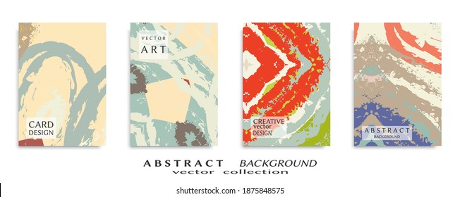 Abstract universal grunge art texture, web header template. Collage page, design for card, invitation, brochure brush strokes style, banner idea, book cover, booklet print, flyer sheet a4