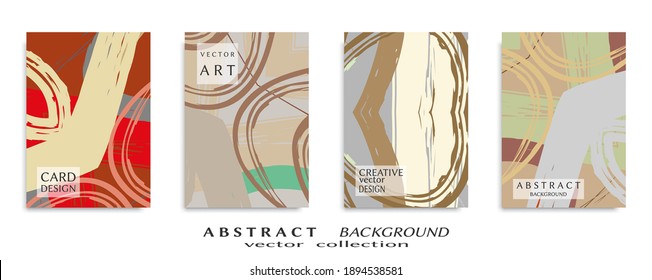Abstract universal grunge art texture, web header template. Collage page, design for card, invitation, brochure brush strokes style, banner idea, book cover, booklet print, flyer sheet a4