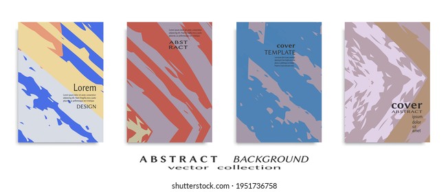 Abstract universal grunge art texture, web header template. Collage page, design for card, invitation, brochure brush strokes style, banner idea, book cover, booklet print, flyer sheet a4