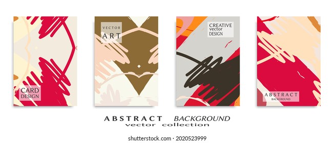 Abstract universal grunge art texture, web header template. Collage page, design for card, invitation, brochure brush strokes style, banner idea, book cover, booklet print, flyer sheet a4