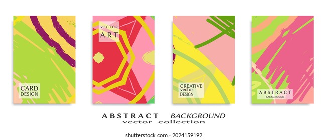 Abstrakte universelle Grunge-Kunsttextur, Web-Header-Vorlage. Seite Collage, Design für Karte, Einladung, Pinselstriche in Broschüren, Bannergedanke, Buchabdeckung, Buchdruck, Flugblatt A4