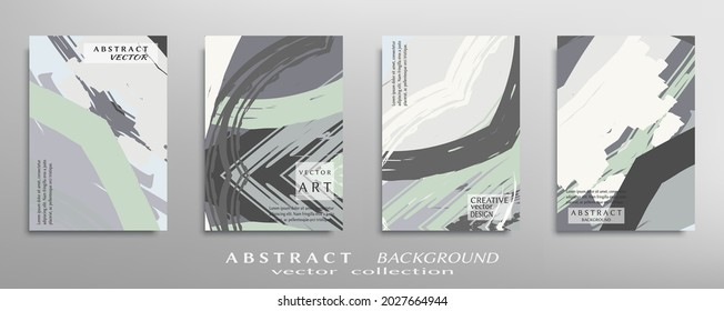 Abstract universal grunge art texture, web header template. Collage page, design for card, invitation, brochure brush strokes style, banner idea, book cover, booklet print, flyer sheet a4