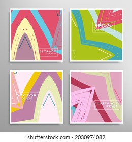 Resumen de la textura de arte de fondo universal. Fondo artístico creativo con pinceladas. Plantilla vectorial para tarjeta, invitación, vale, certificado. Diseño de moda para etiquetas, cubiertas, tejidos, folletos 