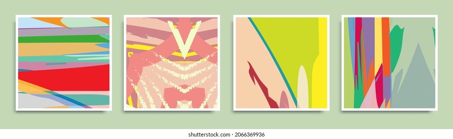Abstrakte universelle Grunge Kunsttextur. Kreative künstlerische Hintergründe mit Pinselstrichen. Vektorvorlage für Karte, Einladung, Gutschein, Zertifikat. Trenddesign für Tag, Deckel, Stoff, Broschüre 