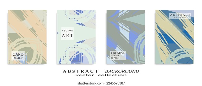 Abstract universal grunge art texture, web header template. Collage page, design for card, invitation, brochure brush strokes style, banner idea, book cover, booklet print, flyer sheet a4