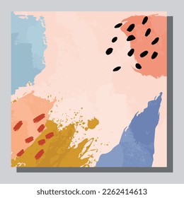 Resumen de la textura de arte de fondo universal. página de colección, diseño para tarjeta, invitación, estilo de pinceladas de pincel de folletos, idea de banner, portada de libro, folleto impreso, volante. vector de tracción manual. EPS 10