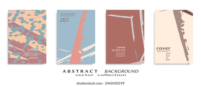 Textura abstracta universal del arte del grunge, plantilla de la cabecera web. Página de collage, diseño para tarjeta, invitación, estilo de pinceladas de folleto, idea de banner, cubierta de libro, impresión de folleto, hoja de folleto a4