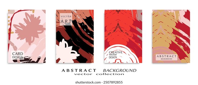 Abstractas textura de arte grunge universal, Plantilla de cabecera de Web. Página de collage, diseño para tarjeta, invitación, estilo de pinceladas de folleto, idea de Anuncio, portada de libro, impresión de folleto, hoja de volante a4