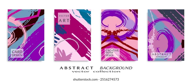 Abstractas textura de arte grunge universal, Plantilla de cabecera de Web. Página de collage, diseño para tarjeta, invitación, estilo de pinceladas de folleto, idea de Anuncio, portada de libro, impresión de folleto, hoja de volante a4