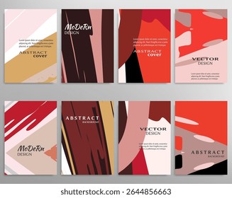 Abstract universal grunge art texture, web header template. Collage page, design for card, invitation, brochure brush strokes style, banner idea, book cover, booklet print, flyer sheet a4