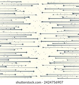 Abstract universe background with stars and esoteris geometric lines