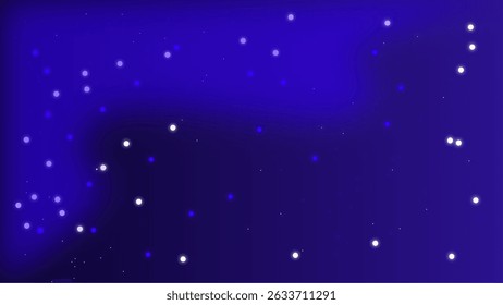 Abstract Universe Filled with Shining Stars